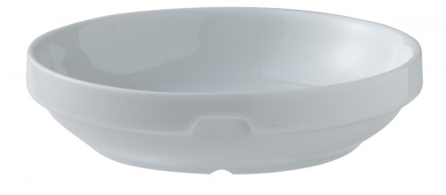 Assiette plate rond blanc porcelaine Ø 13 cm Cafett